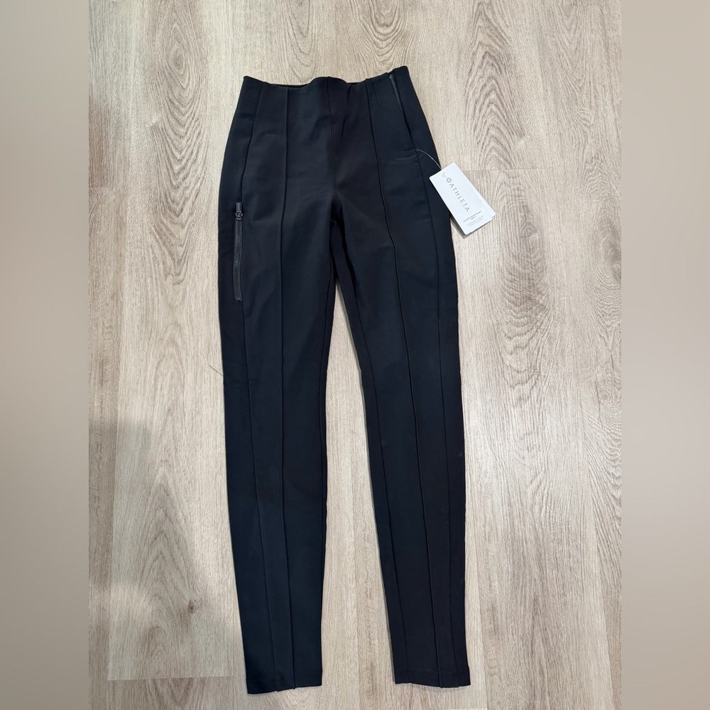 Athleta Black Activewear with White Price Tag